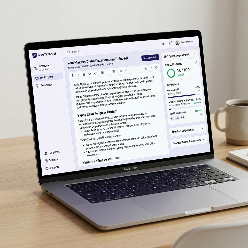 Gelzio AI Blog Yazarı Dashboard